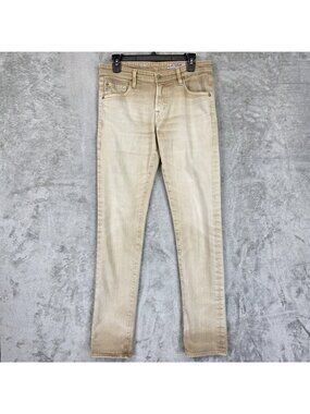 Ag Adriano Goldschmied Men's Beige Jeans